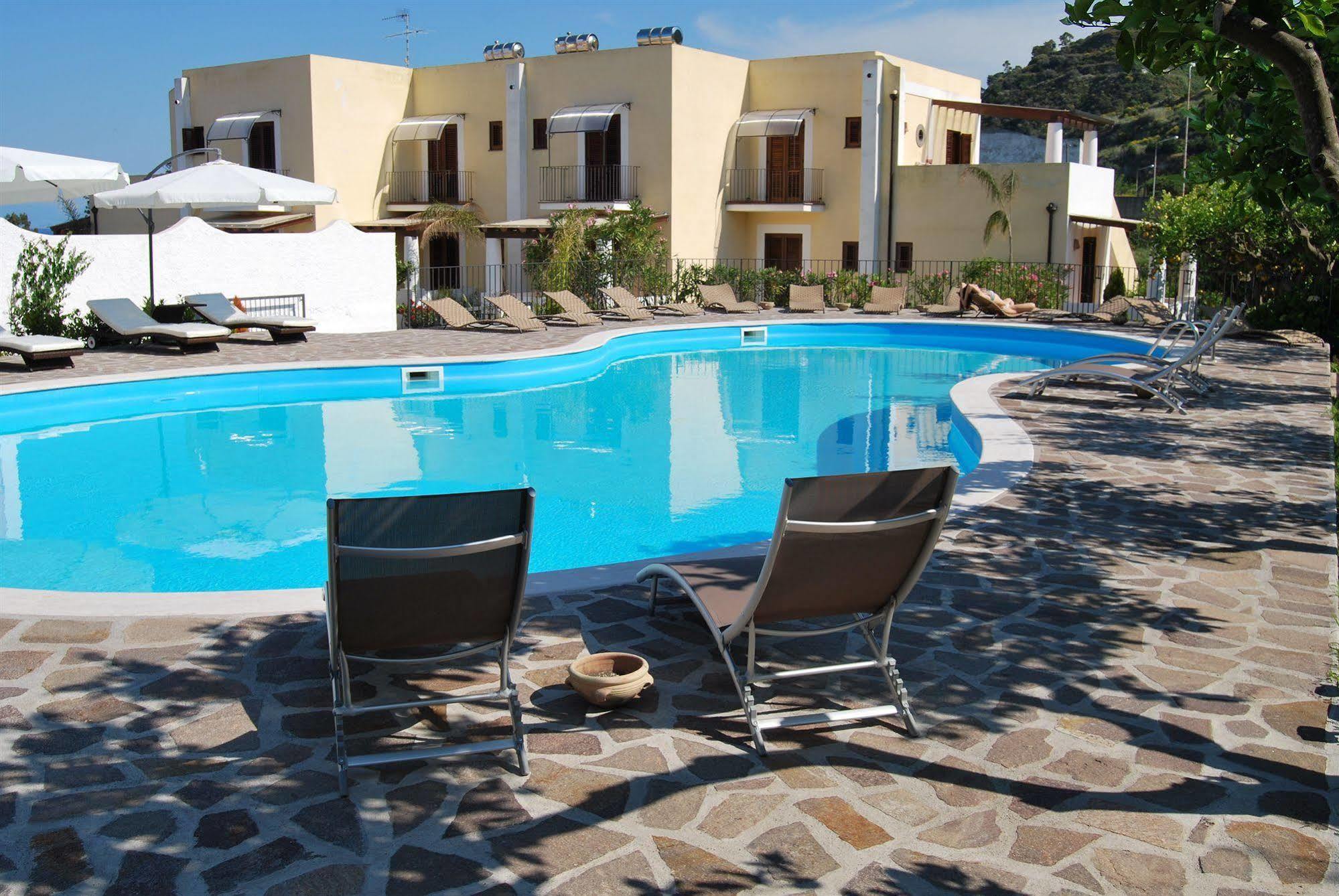 Villa Saraceno Lipari  Exterior foto